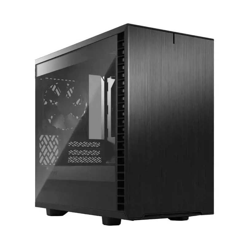 Fractal Design Define 7 Nano Black TG Light Tint, Mini ITX, Mini-DTX, maitinimo šaltinis pridedamas Ne