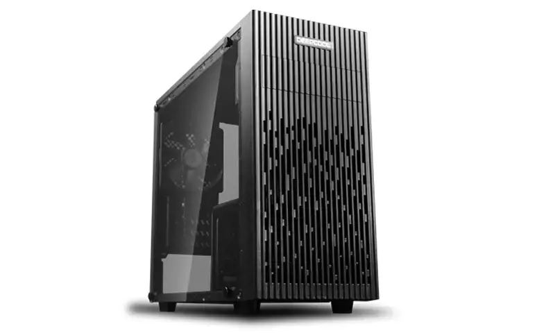 "DeepCool Matrexx 30", "Mini Tower", asmeninis kompiuteris, juoda, "micro ATX", "Mini-ITX", ABS sintetika, plienas, grūdintas stiklas, namai / biuras