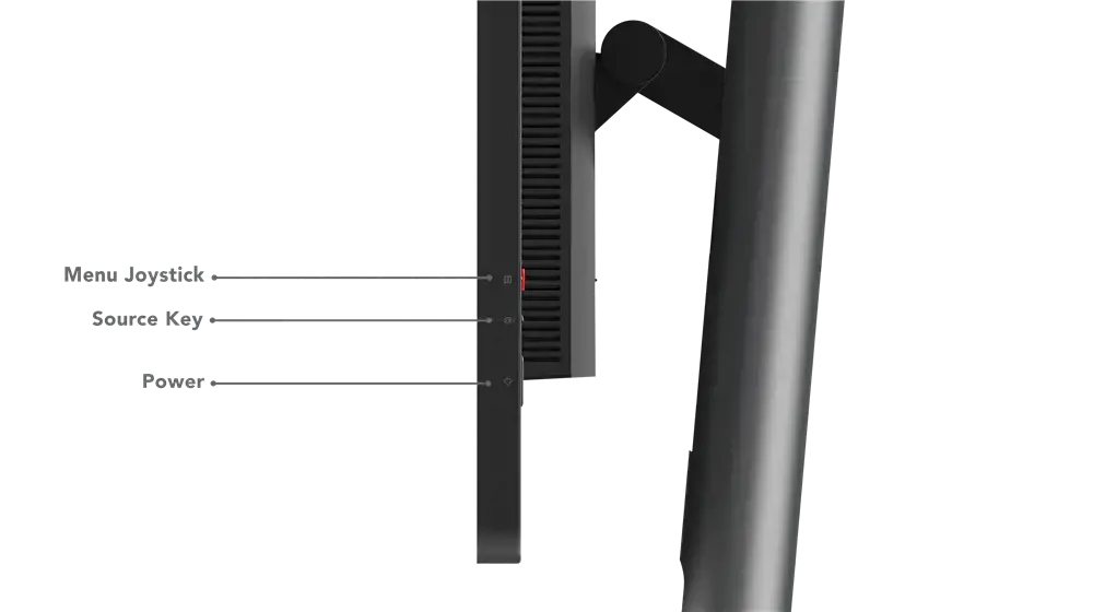 Monitorius Lenovo ThinkVision P27q-30, 68.6 cm (27"), 2560 x 1440 pixels, LED, 6 ms, Black