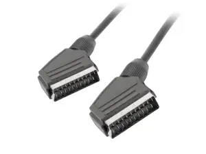LANBERG CA-EUEU-10CC-0018-BK Lanberg kabelis Scart-Scart 1,8 m