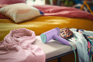 Philips 3000 series STH3010/30 Handheld Steamer, Handheld garment steamer, 0.1 L, 0.5 min, Purple, Buttons, 20 g/min