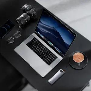 Hub 11in1 Baseus Metal Gleam Series, USB-C to 3x USB 3.0 + 2x HDMI + USB-C PD + Ethernet RJ45 + microSD|SD + VGA + AUX