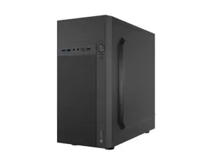Kompiuterio korpusas "Helix USB-C MATX Mini Tower", juodos spalvos