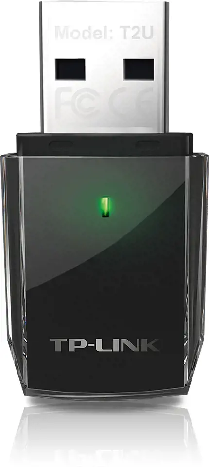 TP-LINK AC600 dviejų dažnių belaidis USB adapteris MTK 1T1R 433Mb/s esant 5Ghz + 150Mb/s esant 2,4Ghz 802.11ac/a/b/b/g/n USB 2.0