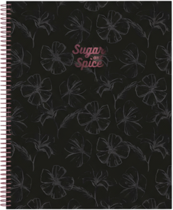 A5 Spiral Book 80sh Ambar Sugar&Spice Lin