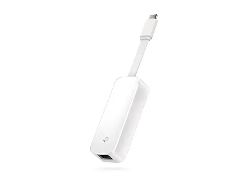 "TP-Link" USB Type-C to RJ45 Gigabit Ethernet tinklo adapteris, laidinis, USB, Ethernet, 1000 Mbps, baltas