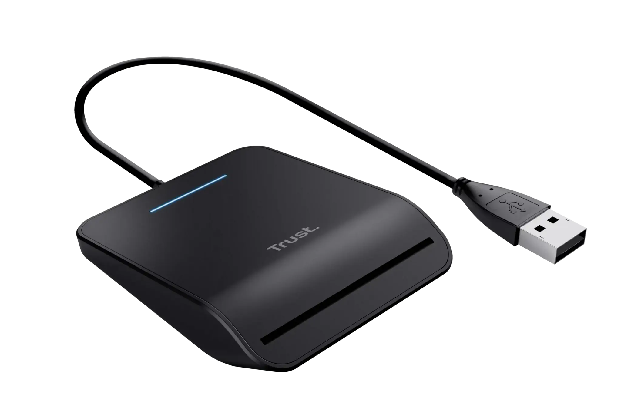 "Trust Primo", CardBus+USB 2.0, 1 m, juoda, 46 g