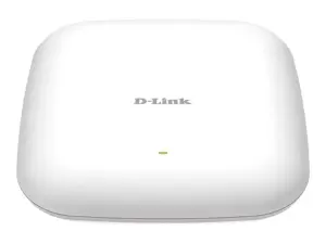 D-Link DAP-X2810 AX1800 Wi-Fi 6 dviejų dažnių PoE prieigos taškas, 1800 Mbit/s, 575 Mbit/s, 1200 Mbit/s, 10,100,1000 Mbit/s, 2,4/5 GHz, IEEE 802.11a, IEEE 802.11ac, IEEE 802.11ax, IEEE 802.11b, IEEE 802.11g, IEEE 802.11n, IEEE 802.11g, IEEE 802.11n, IEEE...
