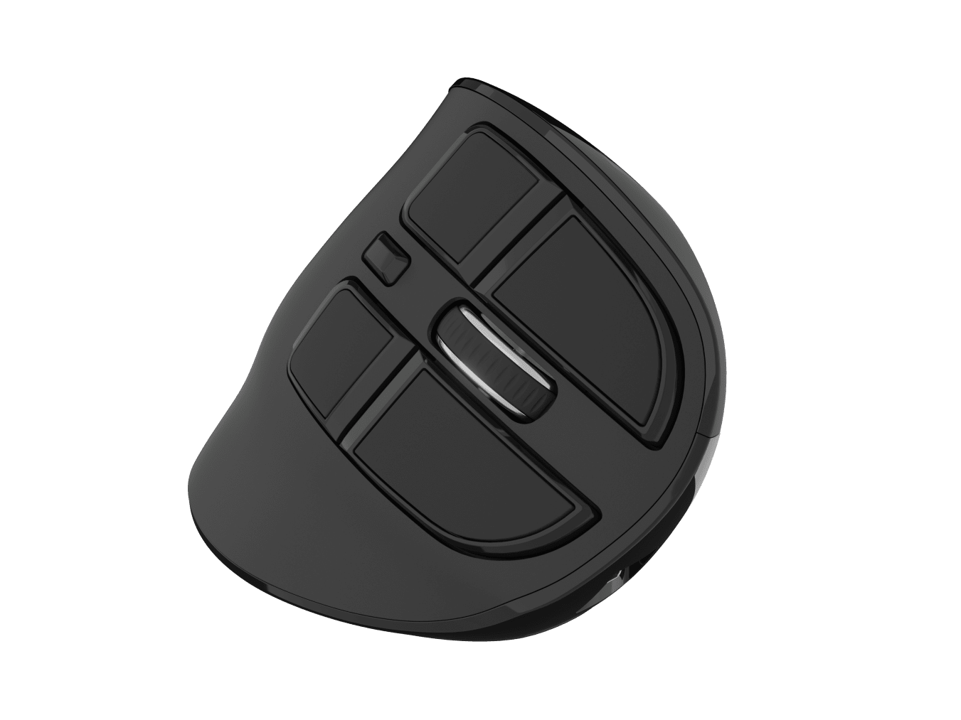 Natec | Vertical Mouse | Euphonie Pro | Wireless | Bluetooth, 2.4GHz | Black