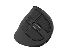 Natec | Vertical Mouse | Euphonie Pro | Wireless | Bluetooth, 2.4GHz | Black