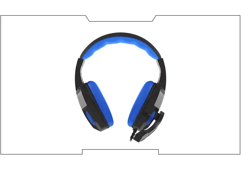 NATEC NSG-1436 GENESIS GENESIS Žaidimų ausinės ARGON 100 Stereo Black-Blue