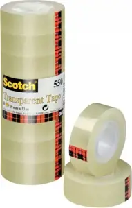 Lipni juostelė Scotch® 550, 12mmx33m 1 vnt. 1114-127