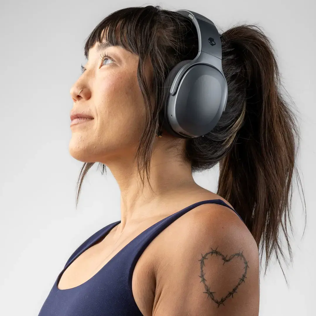Skullcandy Crusher 540 Active Over-Ear Headphones, Black Coal