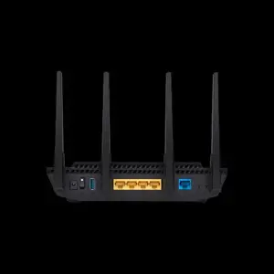 ASUS RT-AX58U, "Wi-Fi 6" (802.11ax), dviejų dažnių (2,4 GHz / 5 GHz), Ethernet LAN, 4G