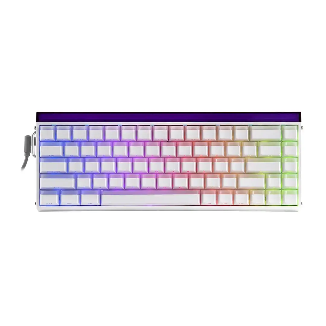 HERO68 HE Black+Red+Gradient Dragon King RGB AULA gasket keyboard