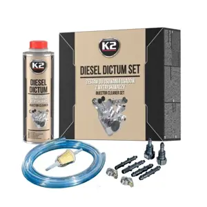 K2 DIESEL DICTUM RINKINYS - Purkštukų valiklio rinkinys + Diesel Dictum 500ml