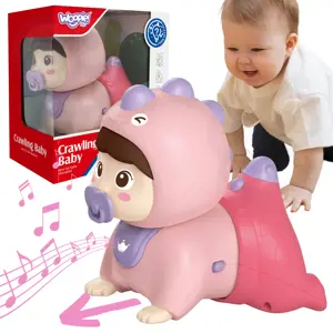 WOOPIE BABY šliaužiantis kūdikių žaislas su melodijomis Luminous