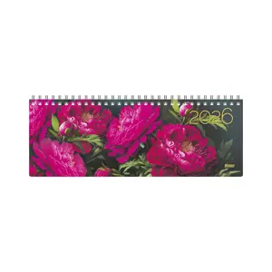 Kalendorius MEMO Card Carmen 2026, 290 x 110 mm, kartoninis