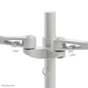 "Neomounts by Newstar" monitoriaus laikiklis ant stalo, Laikiklis, 6 kg, 35,6 cm (14"), 68,6 cm (27"), 100 x 100 mm, sidabrinis