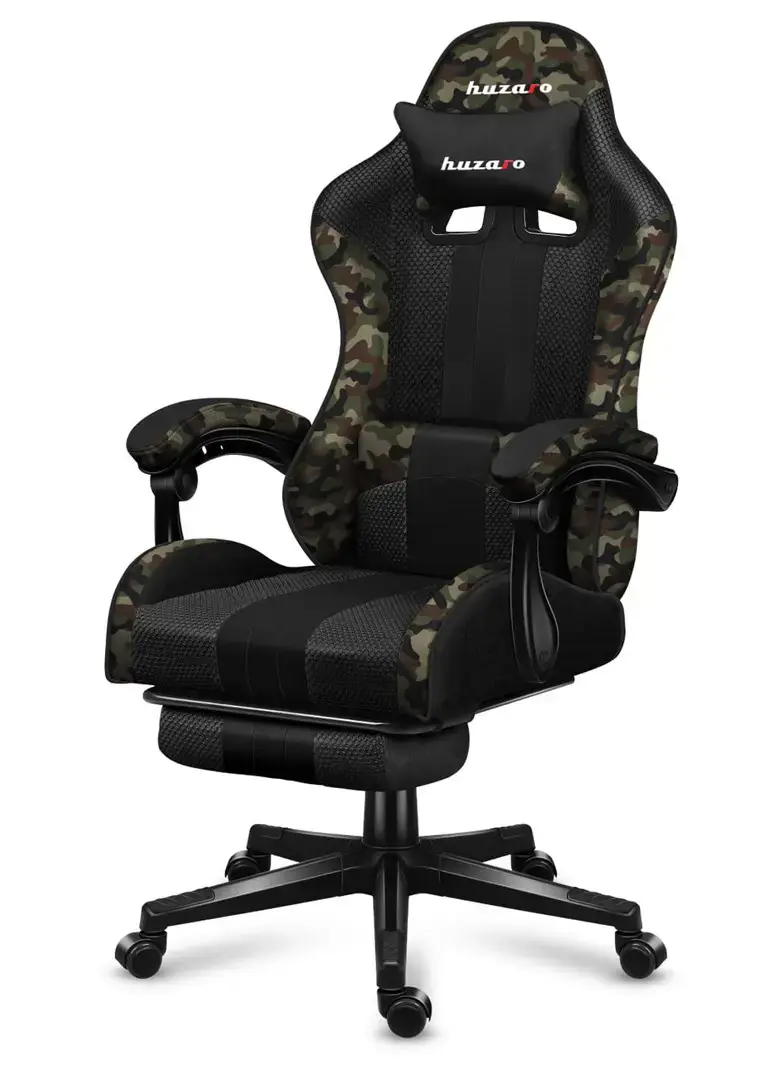 "HUZARO FORCE 4.7 CAMO" TINKLINĖ ŽAIDIMŲ KĖDĖ