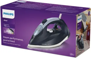 "Philips" 7000 serijos DST7030/20, sausas ir garų lygintuvas, "SteamGlide Plus" padas, 2 m, 250 g/min, mėlynas, 50 g/min