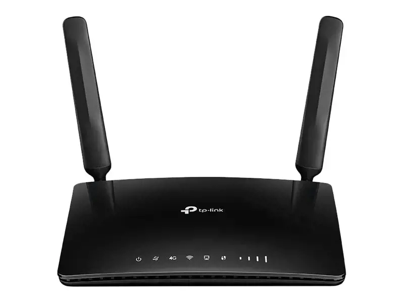 TP-Link Archer MR200, "Wi-Fi 5" (802.11ac), dviejų dažnių (2,4 GHz / 5 GHz), Ethernet LAN, 3G, juodas, stalinis maršrutizatorius