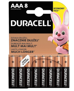 DURACELL Basic MN2400 AAA BL8 Duracell