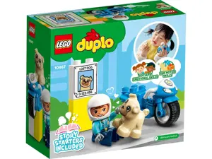 LEGO DUPLO 10967 Policijos motociklas