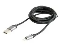 KABELIS LIGHTNING Į USB2 1,8 M/CCB-MUSB2B-AMLM-6 GEMBIRD