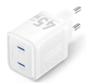 MOBILE CHARGER WALL 45W USB-C/2P WHITE FEFW0-EU VENTION