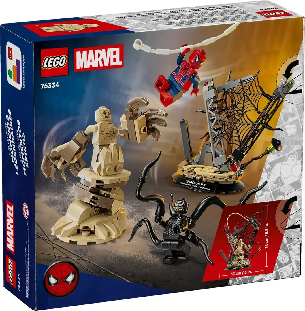 LEGO MARVEL 76334 Epic Battle: Spider-Man vs. Sandman