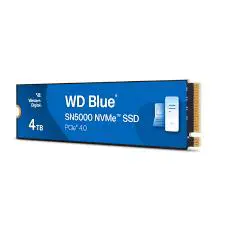 SSD diskas WESTERN DIGITAL Blue SN5000 4 TB, M.2, PCI Express 4.0