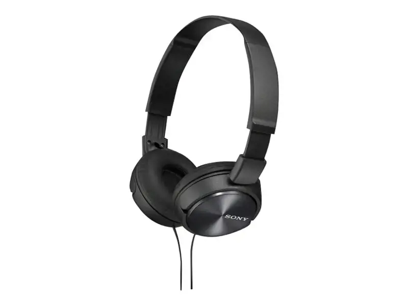"Sony MDR-ZX310AP", laidinis, 10-24000 Hz, skambučiai/muzika, 125 g, ausinės, juodos spalvos