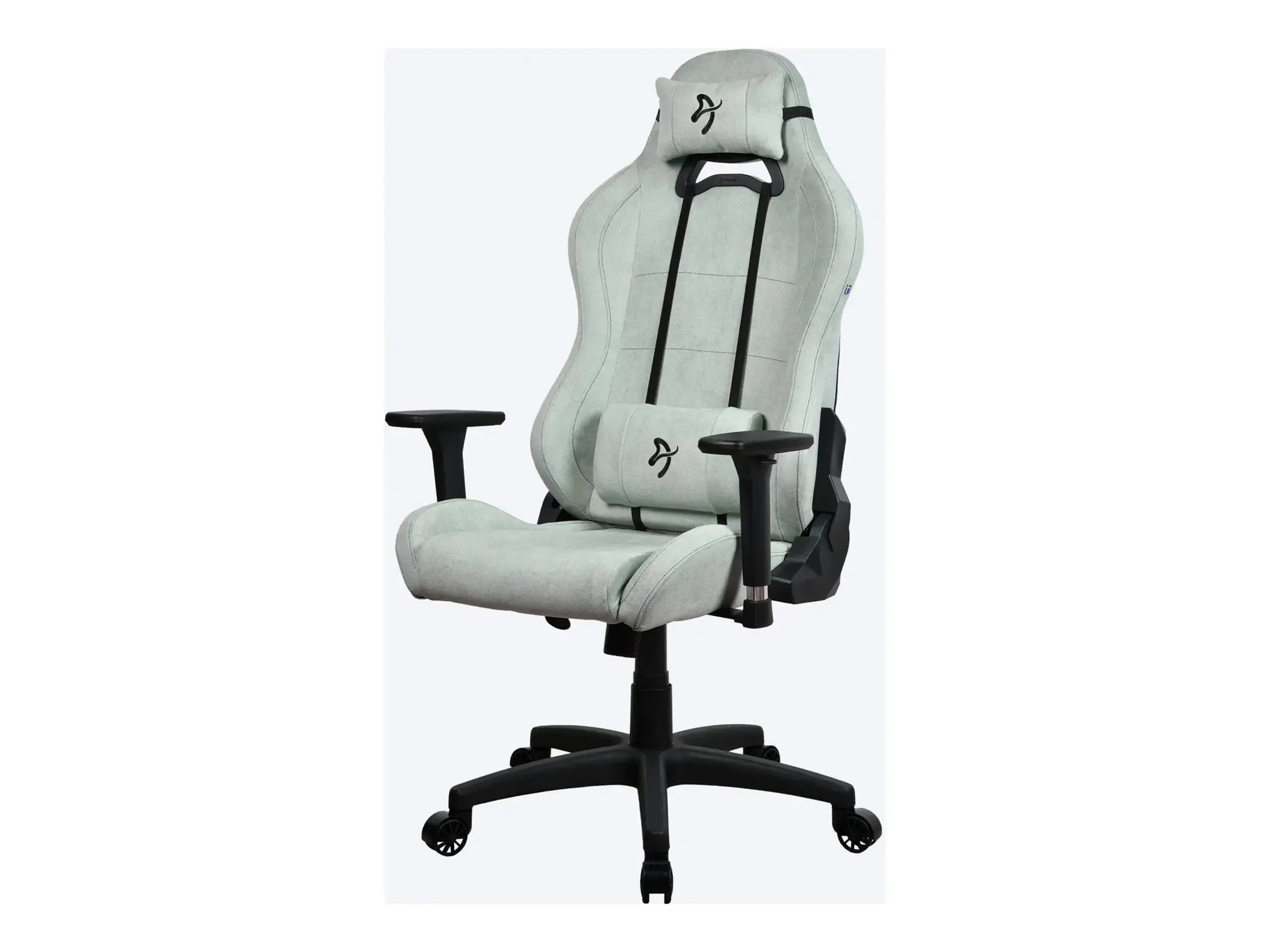 "Arozzi Torretta SoftFabric" žaidimų kėdė - perlamutrinės žalios spalvos