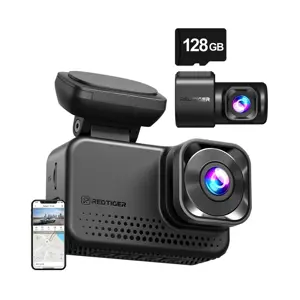 REDTIGER VC70 Wi-Fi 4K + 2.5K 128GB Dash Cam