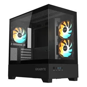 Case GIGABYTE C201 PANORAMIC MidiTower Case product features Rackmountable/Removeable HDD basket/Tr…