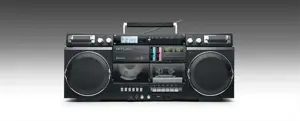 "Muse M-380 GB Ghetto Blasters", juodos spalvos