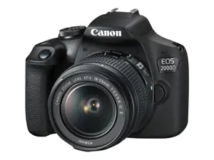 "Canon EOS 2000D BK 18-55 IS II EU26, 24,1 MP, 6000 x 4000 taškų, CMOS, "Full HD", juoda