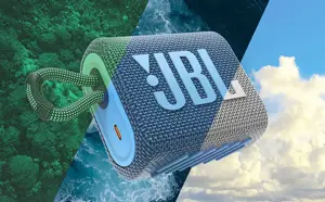 JBL belaidis garsiakalbis "Go 3 Eco", žalias
