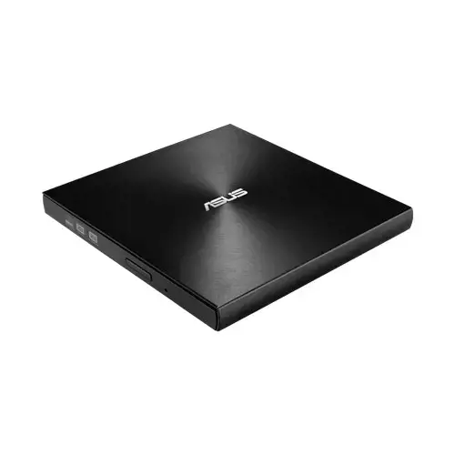 ASUS SDRW-08U7M-U, juodas, dėklas, vertikalus/horizontalus, stalinis/nešiojamasis kompiuteris, DVD±RW, USB 2.0