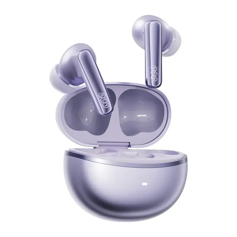 TWS QCY MeloBuds N70 headphones (purple)