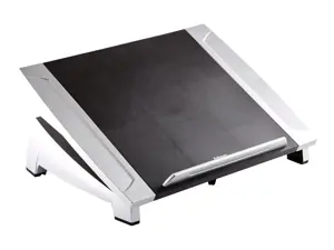 Nešiojamųjų kompiuterių stovas "Fellowes" 8032001 17", pilkas mikropluoštas