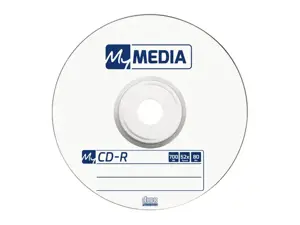 VERBATIM MyMedia CD-R 52x 700MB 10 pakuočių įvyniojimas