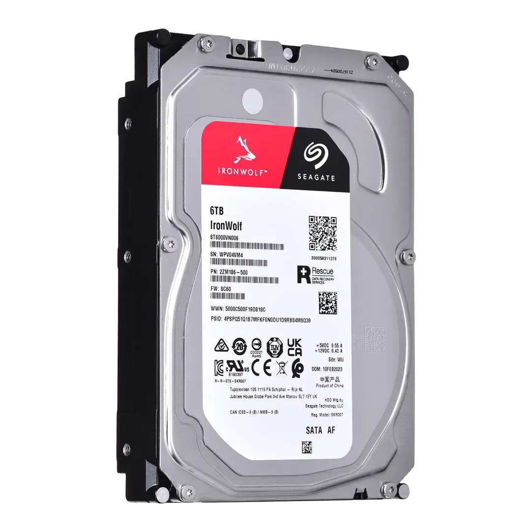 "Seagate IronWolf ST6000VN006", 3,5", 6000 GB, 5400 aps/min