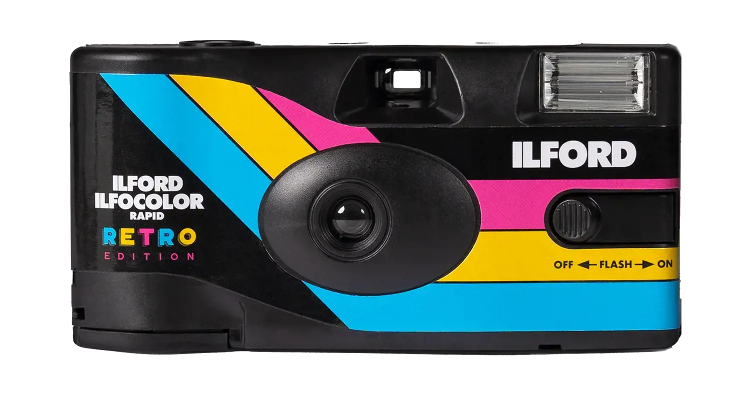Ilford Ilfocolor Rapid Retro Single Use Camera 27 exp