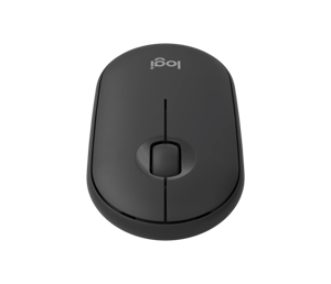 "Logitech Pebble 2 M350s", dvipusis, optinis, RF belaidis + "Bluetooth", 4000 DPI, grafito spalvos