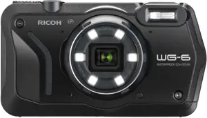 "Ricoh WG-6", 20 MP, 3840 x 2160 taškų, CMOS, 5x, 4K Ultra HD, juoda
