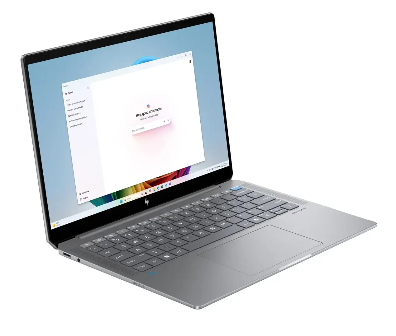 HP OmniBook Ultra 14-fd0003nn AMD Ryzen AI 9 365, Copilot+ PC laptop, 35.6 cm (14"), 2.2K touchscreen, 16 GB LPDDR5x-SDRAM, SSD, Wi-Fi 7 (802.11be), Windows 11 Home, Silver