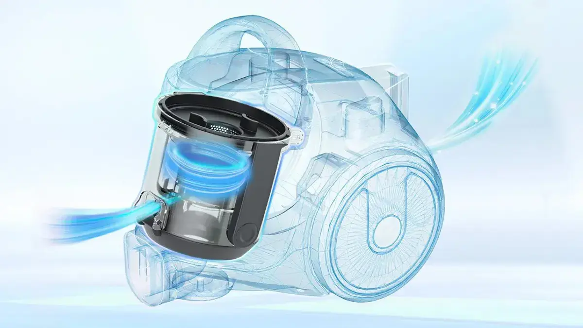 "Bosch" BGC05AAA1, sausas, be maišelio, HEPA, cikloninis, 78 dB, pilkas