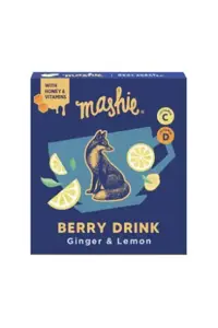 Uogų tyrė MASHIE, su imbieru ir citrina  40 ml x 2 vnt